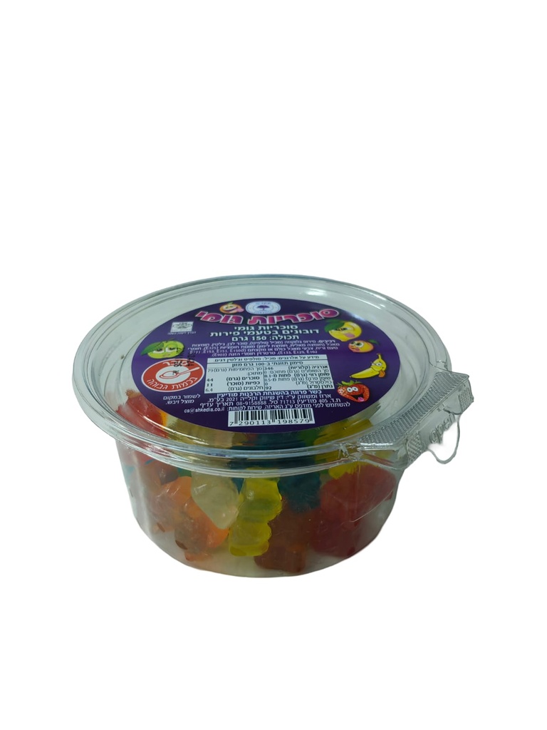 סוכריות גומי בקופסה - דובונים (150 ג')