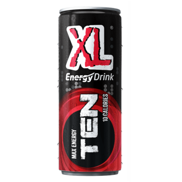 24 יח' - פחיות XL משקה אנרגיה (ללא סוכר) (שחור)