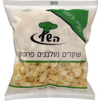 שקדים מולבנים פרוסים - 100 ג'