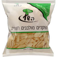 שקדים מולבנים חצויים - 100 ג'