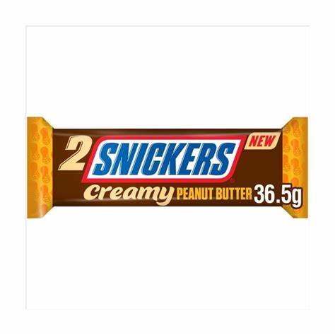 24 יח' - סניקרס חמאת בוטנים (Snickers)