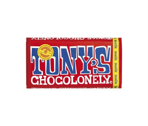 שוקולד טוניס - חלב Tony's (אדום) (180 גרם)