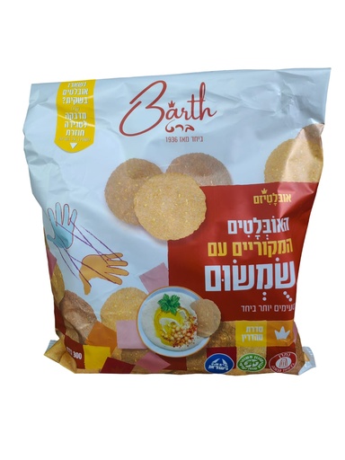 אובלטים עם שומשום - 300 גר' (אדום)