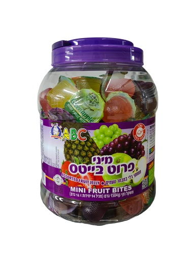 94 יח' - ג'לי בצנצנת - מיני פרוט בייטס
