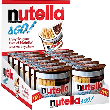 1/24 מקלות נוטלה גו Nutella & GO