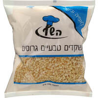 שקדים טבעיים גרוסים - 100 ג'
