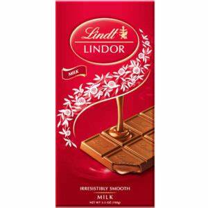 שוקולד חלב לינדט - אדום - Lindt Lindor